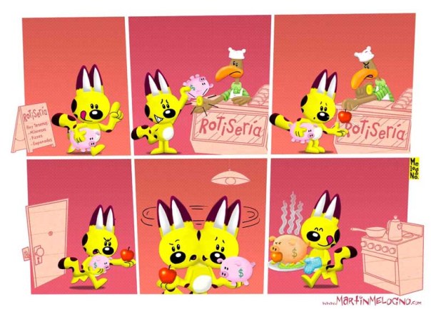 Historieta alcancía